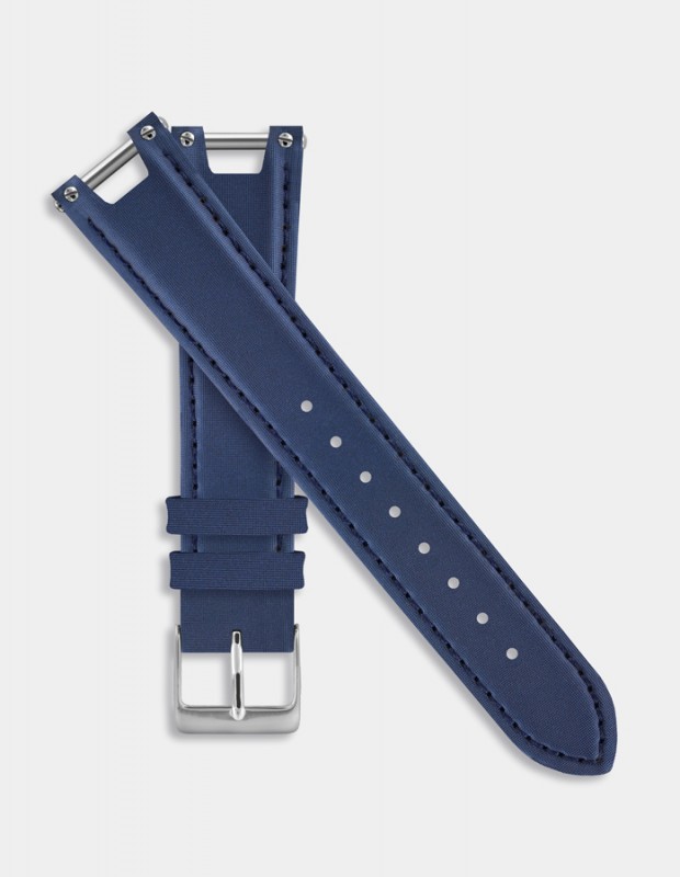 Dark blue leather strap