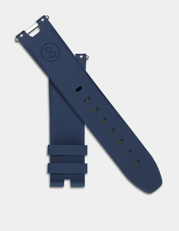 Bracelet silicone bleu