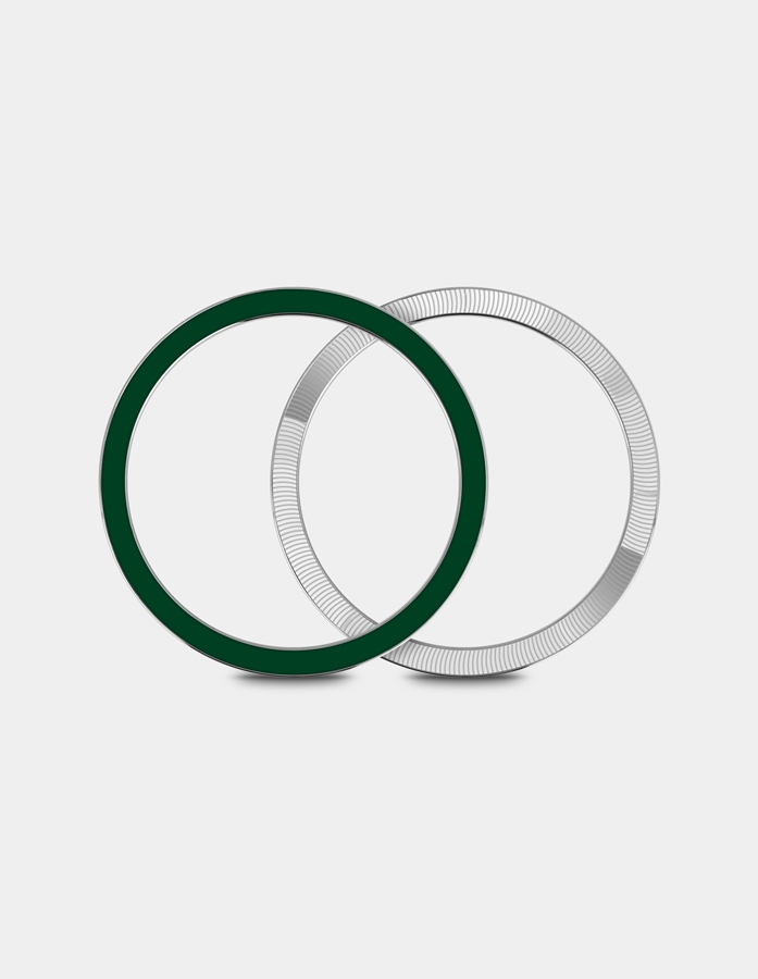 Reversible enamel lacquer ring