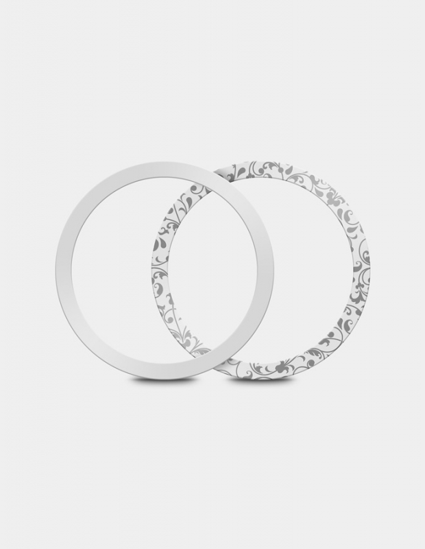 Reversible ceramic ring